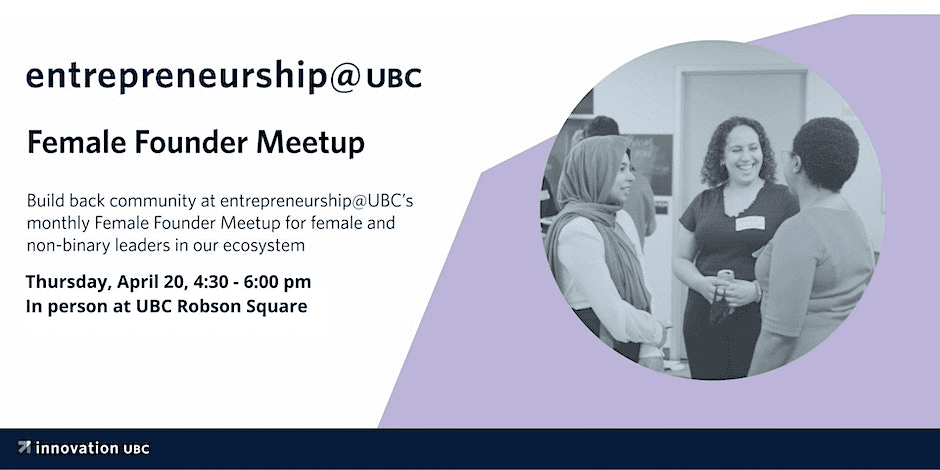 April Female Founder Meetup